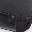 GUCCI Bamboo Hand Bag Nylon 2way Black Silver 001 1577 2615 Auth ep16156-17