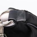 GUCCI Bamboo Hand Bag Nylon 2way Black Silver 001 1577 2615 Auth ep16156-10
