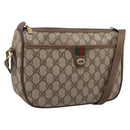GUCCI GG Supreme Web Sherry Line Bag PVC Beige Gold 89 02 077 Auth ep16159-1
