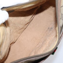GUCCI GG Supreme Web Sherry Line Bag PVC Beige Gold 89 02 077 Auth ep16159-11