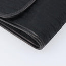 Christian Dior Trotter Canvas Chain Shoulder Bag Black Gold Auth ep16160-15