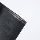 Christian Dior Trotter Canvas Chain Shoulder Bag Black Gold Auth ep16160-10