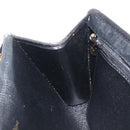 Christian Dior Trotter Canvas Chain Shoulder Bag Black Gold Auth ep16160-21