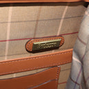 Burberrys Business Bag Leather Brown Gold Auth ep16161-21