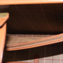 Burberrys Business Bag Leather Brown Gold Auth ep16161-24