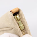 LOUIS VUITTON Antigua Cabas MM Tote Bag Canvas Beige Red M40035 LV Auth ep16163V-10