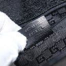 GUCCI Hand Bag Leather Canvas Black Gold 002 1113 Auth ep16164A-12