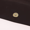 CELINE Hand Bag Leather Brown Gold Auth ep16168-27