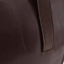 CELINE Hand Bag Leather Brown Gold Auth ep16168-3