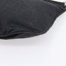 FENDI Zucca Canvas Shoulder Bag Black Auth ep16169-14