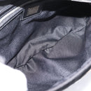 FENDI Zucca Canvas Shoulder Bag Black Auth ep16169-11