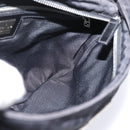 FENDI Zucca Canvas Shoulder Bag Black Auth ep16169-19