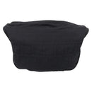 FENDI Zucca Canvas Shoulder Bag Black Auth ep16169-2
