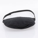 FENDI Zucca Canvas Shoulder Bag Black Auth ep16169-5