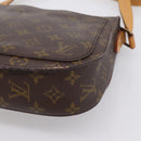 LOUIS VUITTON Monogram Saint Cloud GM Shoulder Bag M51242 LV Auth ep16177-17