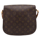 LOUIS VUITTON Monogram Saint Cloud GM Shoulder Bag M51242 LV Auth ep16177-2