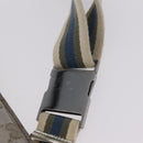 GUCCI GG Canvas Waist Bag Silver 28566 Auth ep16179-16