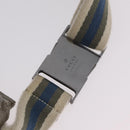 GUCCI GG Canvas Waist Bag Silver 28566 Auth ep16179-10