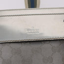 GUCCI GG Canvas Waist Bag Silver 28566 Auth ep16179-23