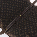 LOUIS VUITTON Monogram Mini Lin Saumur 30 Bag Brown Fuzan M95227 LV Auth ep16180-28