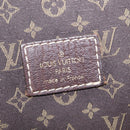 LOUIS VUITTON Monogram Mini Lin Saumur 30 Bag Brown Fuzan M95227 LV Auth ep16180-30