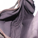 LOUIS VUITTON Monogram Mini Lin Saumur 30 Bag Brown Fuzan M95227 LV Auth ep16180-32