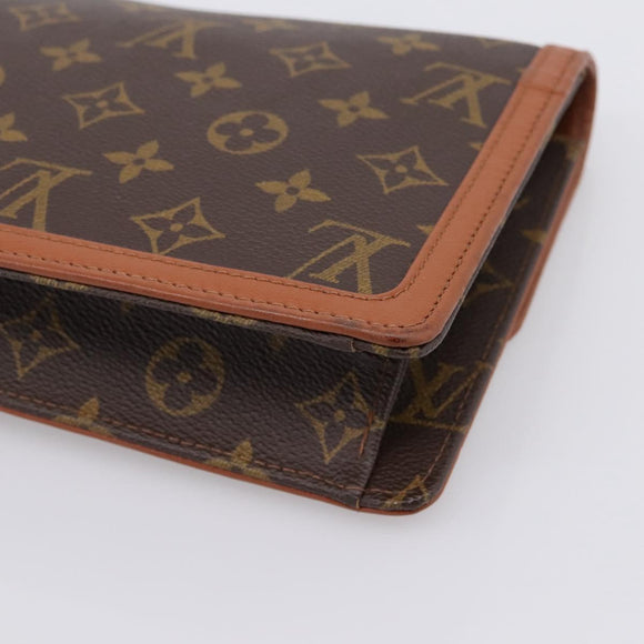 LOUIS VUITTON Monogram Pochette Dam GM Clutch Bag M51810 LV Auth ep16181
