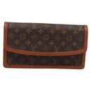 LOUIS VUITTON Monogram Pochette Dam GM Clutch Bag M51810 LV Auth ep16181-13