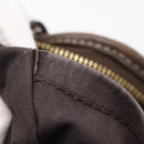 LOUIS VUITTON Monogram Mini Lin Buzasu Anjoul Bag 2way Ebene M95617 Auth ep16190-12