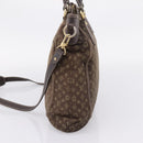 LOUIS VUITTON Monogram Mini Lin Buzasu Anjoul Bag 2way Ebene M95617 Auth ep16190-4