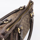 LOUIS VUITTON Monogram Mini Lin Buzasu Anjoul Bag 2way Ebene M95617 Auth ep16190-6