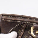 LOUIS VUITTON Monogram Mini Lin Buzasu Anjoul Bag 2way Ebene M95617 Auth ep16190-7