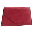 LOUIS VUITTON Epi Art Deco Clutch Bag Red M52637 LV Auth ep16193-1