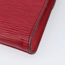 LOUIS VUITTON Epi Art Deco Clutch Bag Red M52637 LV Auth ep16193-11