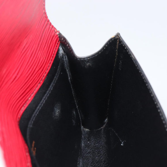 LOUIS VUITTON Epi Art Deco Clutch Bag Red M52637 LV Auth ep16193