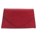 LOUIS VUITTON Epi Art Deco Clutch Bag Red M52637 LV Auth ep16193-2
