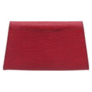 LOUIS VUITTON Epi Art Deco Clutch Bag Red M52637 LV Auth ep16193-3