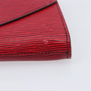 LOUIS VUITTON Epi Art Deco Clutch Bag Red M52637 LV Auth ep16193-8
