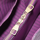 LOUIS VUITTON Monogram Empreinte Montaigne MM Bag Purple M41046 LV Auth ep16194A-26