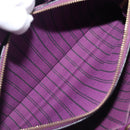 LOUIS VUITTON Monogram Empreinte Montaigne MM Bag Purple M41046 LV Auth ep16194A-27