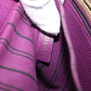 LOUIS VUITTON Monogram Empreinte Montaigne MM Bag Purple M41046 LV Auth ep16194A-10