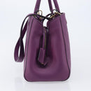 LOUIS VUITTON Monogram Empreinte Montaigne MM Bag Purple M41046 LV Auth ep16194A-4
