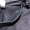 PRADA Hand Bag Leather Black Silver Auth ep16195A-24