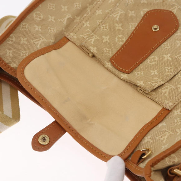 LOUIS VUITTON Monogram Mini Buzas Marie Kate Bag Beige M92323 LV Auth ep16199