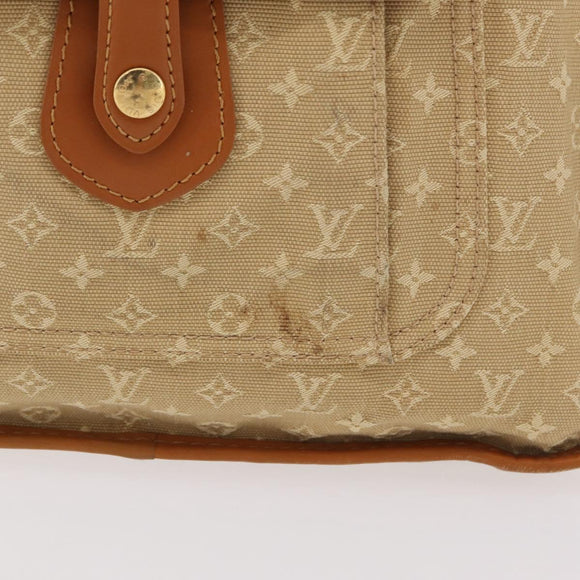 LOUIS VUITTON Monogram Mini Buzas Marie Kate Bag Beige M92323 LV Auth ep16199