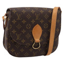 LOUIS VUITTON Monogram Saint Cloud GM Shoulder Bag M51242 LV Auth ep16200A-1