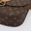 LOUIS VUITTON Monogram Saint Cloud GM Shoulder Bag M51242 LV Auth ep16200A-15