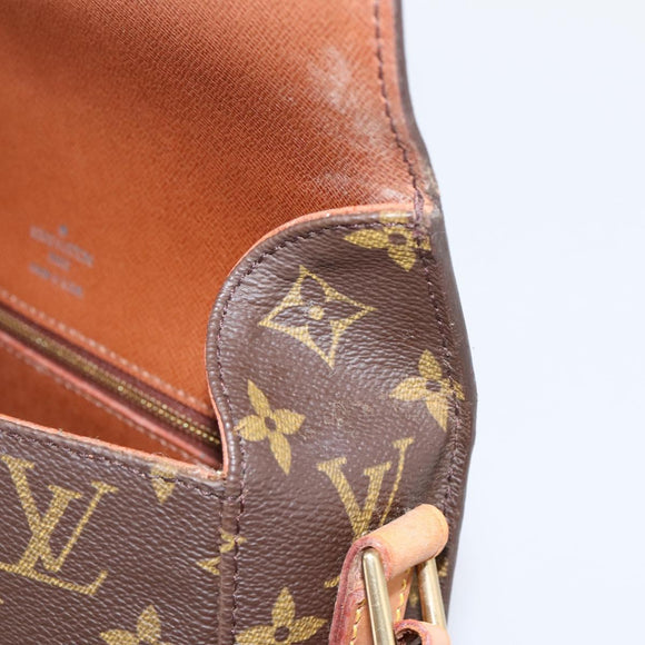 LOUIS VUITTON Monogram Saint Cloud GM Shoulder Bag M51242 LV Auth ep16200A
