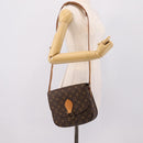 LOUIS VUITTON Monogram Saint Cloud GM Shoulder Bag M51242 LV Auth ep16200A-28