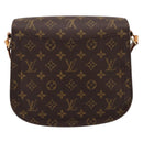 LOUIS VUITTON Monogram Saint Cloud GM Shoulder Bag M51242 LV Auth ep16200A-2